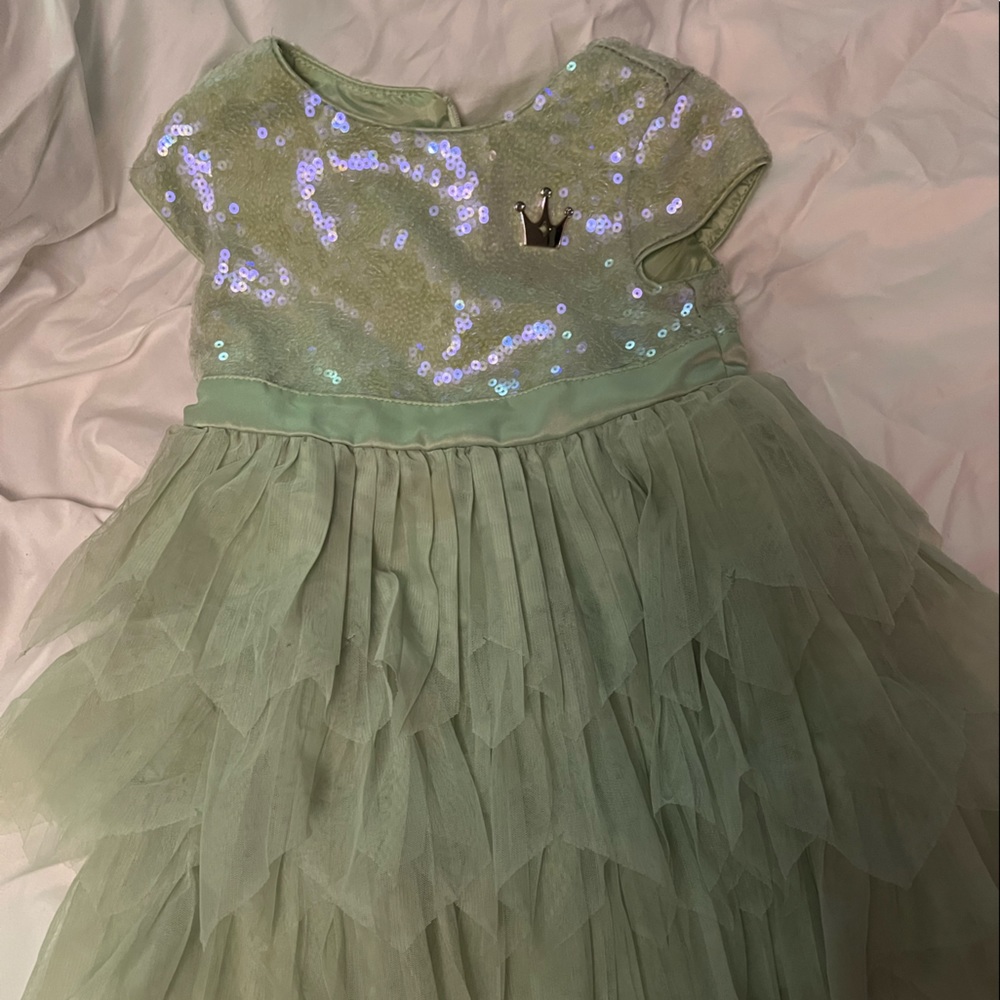 Disney Tiana formal dress size 3T.